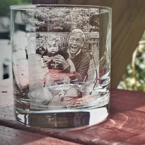 Father's Day Custom Bar Glass