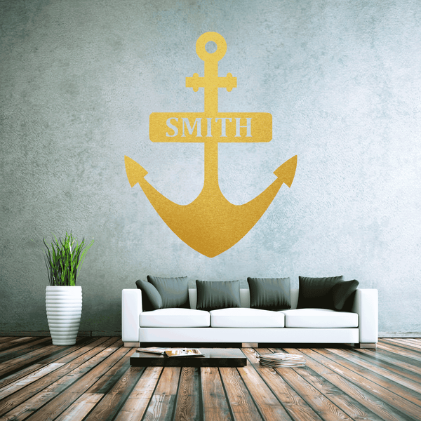 Anchor Name Monogram