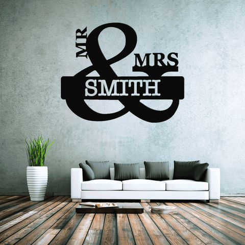 Mr & Mrs Monogram