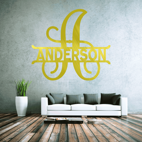 Script Letter Monogram