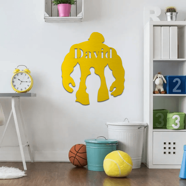 Hulk Nursery Sign