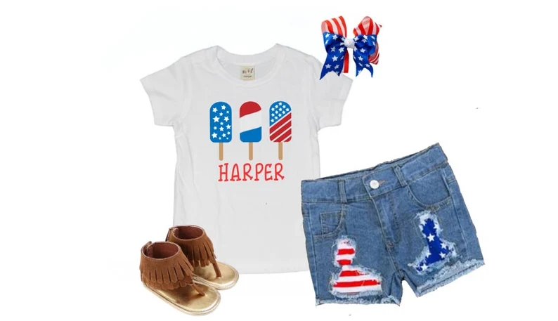 Personalized 4th of July T-Shirt