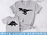 Daddy-Rex Matching T Shirts