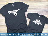 Daddy-Rex Matching T Shirts