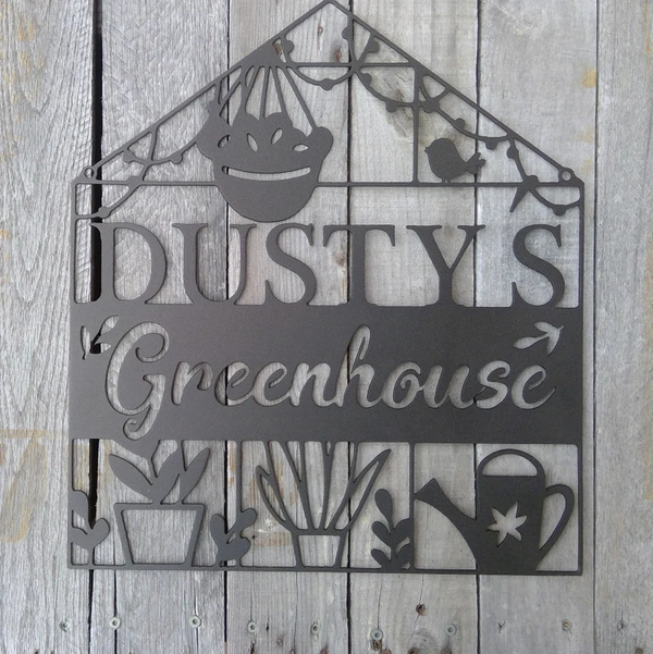 Personalized Greenhouse Monogram