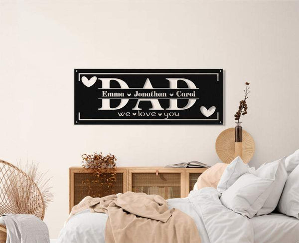 Personalized Father's Day Sign