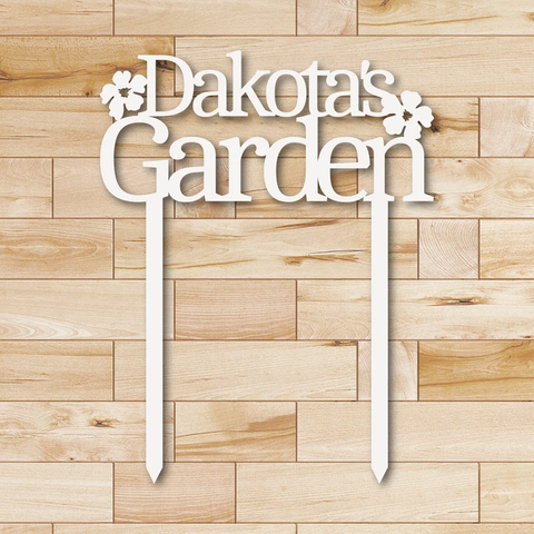 Custom Garden Metal Sign