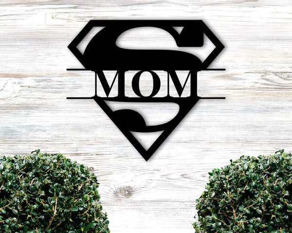 Super Mom Monogram
