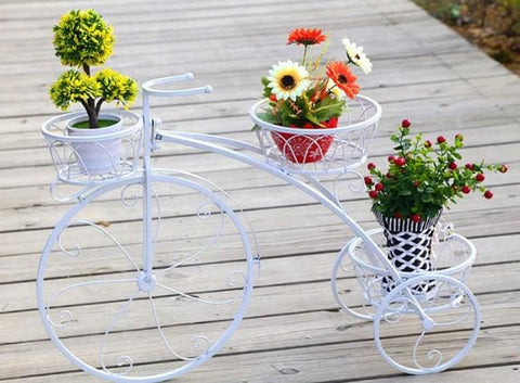 Handmade Bicycle Plant Stand